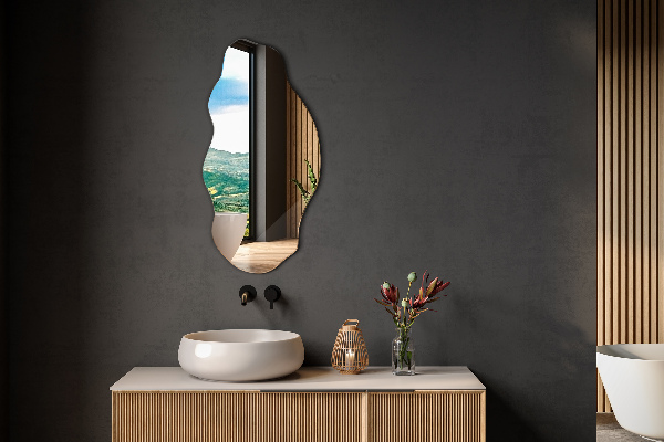 Asymetrischer Spiegel Fleck 45x90