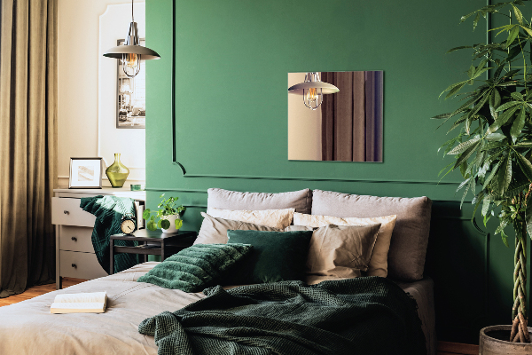 Wand spiegel rechteckiger rahmenlos 50x50 cm