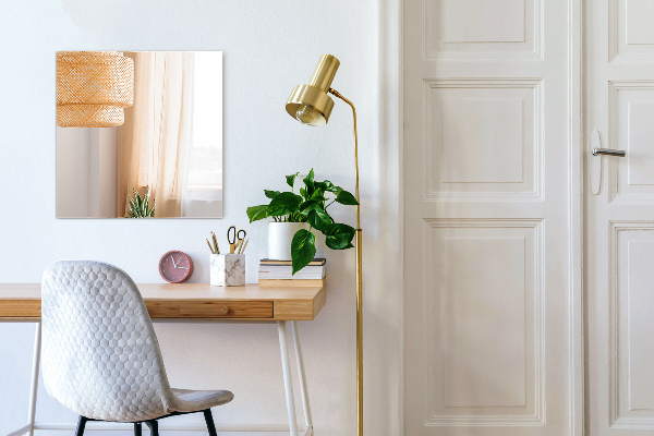 Wand spiegel rechteckiger rahmenlos 50x50 cm