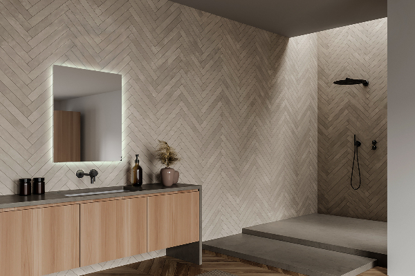 Led spiegel rechteckiger 50x50 cm