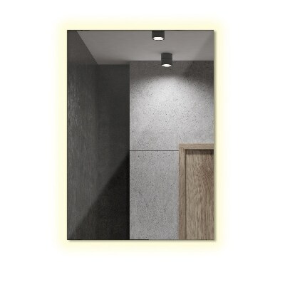Modern led spiegel rechteckig 70x50 cm