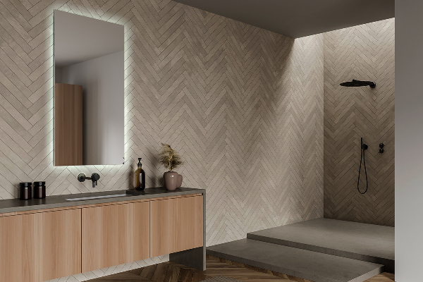 Badezimmerspiegel rechteckig beleuchteter 70x50 cm