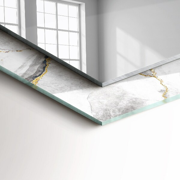Bedruckter spiegel Marmor mit Adern