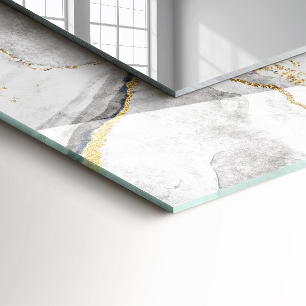 Bedruckter spiegel Marmor mit Adern