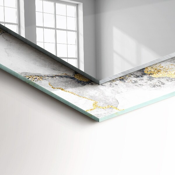 Bedruckte spiegel Marmor geädert abstrakt