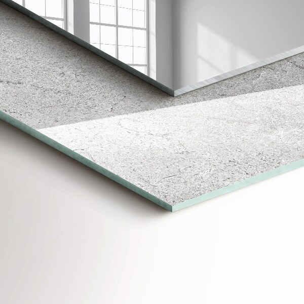 Spiegel mit aufdruck Gerissene Betonoberfläche