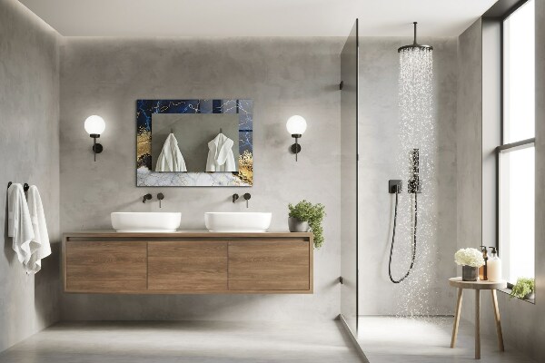 Dekorative spiegel Abstraktes Marmormuster