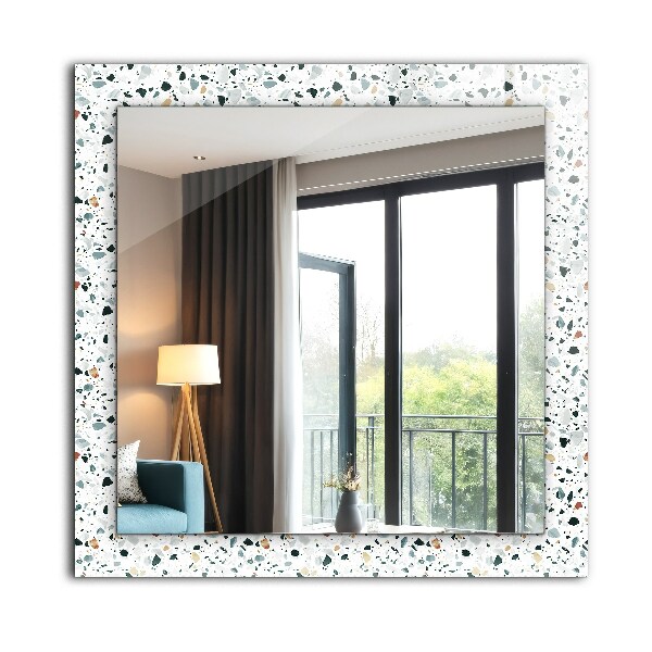 Spiegel ornamente Terrazzo-Mosaik-Muster