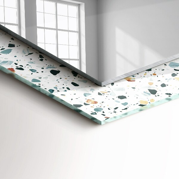 Spiegel ornamente Terrazzo-Mosaik-Muster