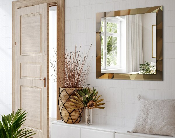 Spiegel mit aufdruck Geometrische Formen