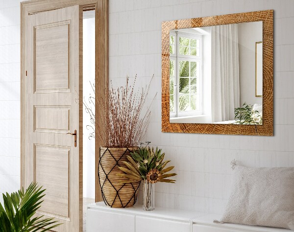 Bedruckter spiegel Querschnitt von Baumstammringen