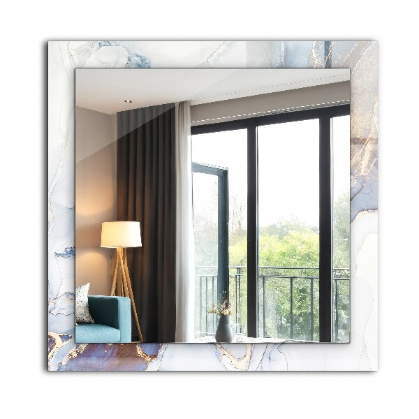 Spiegel mit ornamenten Abstrakte Marmorkunst