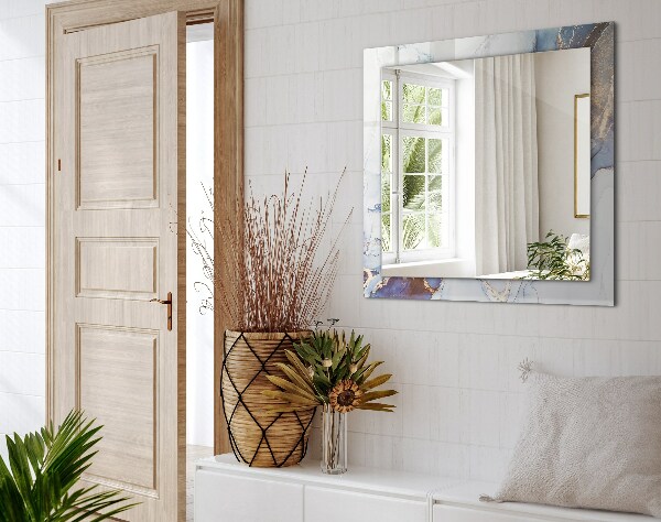 Spiegel mit ornamenten Abstrakte Marmorkunst