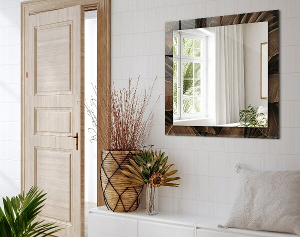 Dekorativer spiegel Tropische Blätter