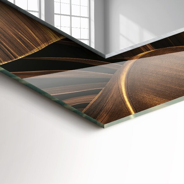 Dekorativer spiegel Tropische Blätter