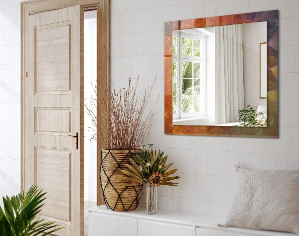 Spiegel ornamente Farbenfrohe fraktale Spirale