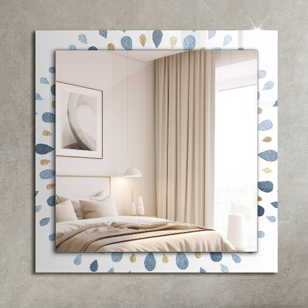 Dekorativer spiegel Abstraktes Mandala-Muster