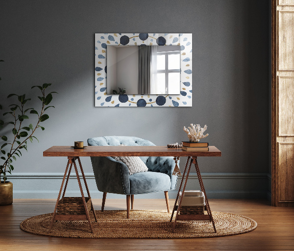 Dekorativer spiegel Abstraktes Mandala-Muster