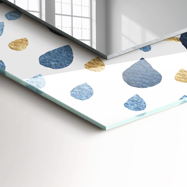 Dekorativer spiegel Abstraktes Mandala-Muster