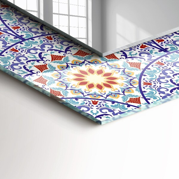 Spiegel mit ornamenten Mandalas