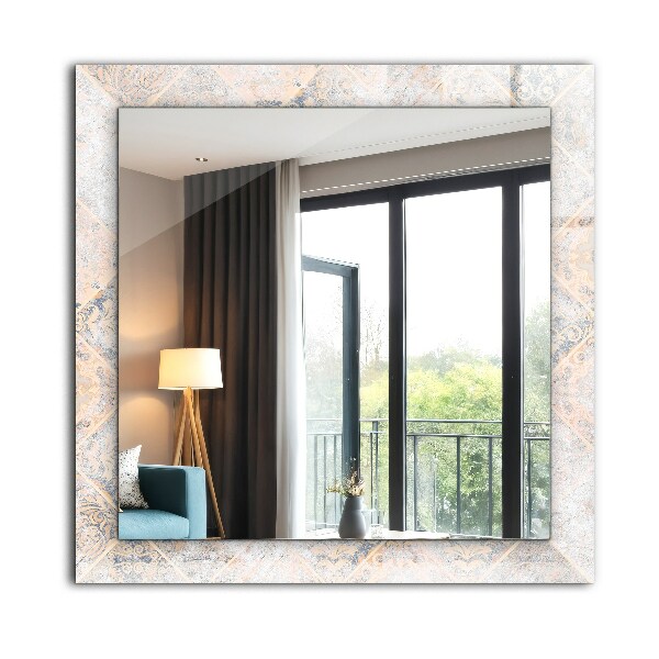 Dekorative spiegel Kacheln mit Mustern