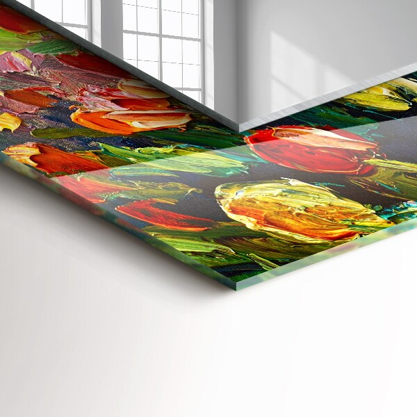 Spiegel ornament Tulpenfeld