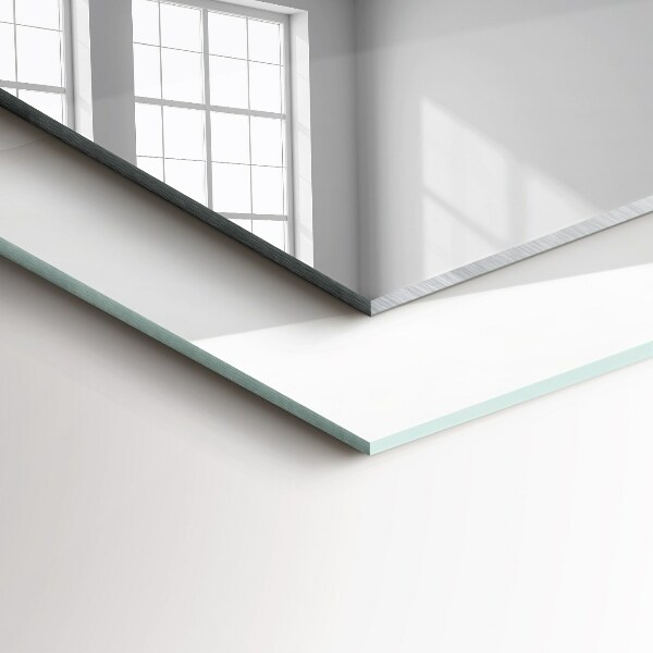 Spiegel mit aufdruck Grauer Marmor