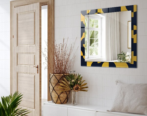 Spiegel mit motivdruck Abstraktes geometrisches Muster