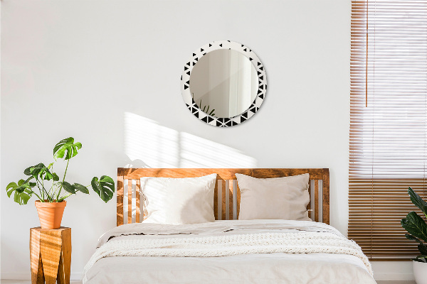 Runder spiegel aufdruck Zusammenfassung geometrisch