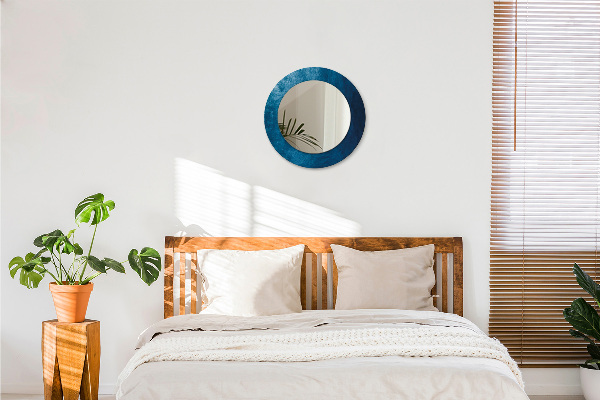 Runder spiegel mit dekoration Abstrakte Kunst