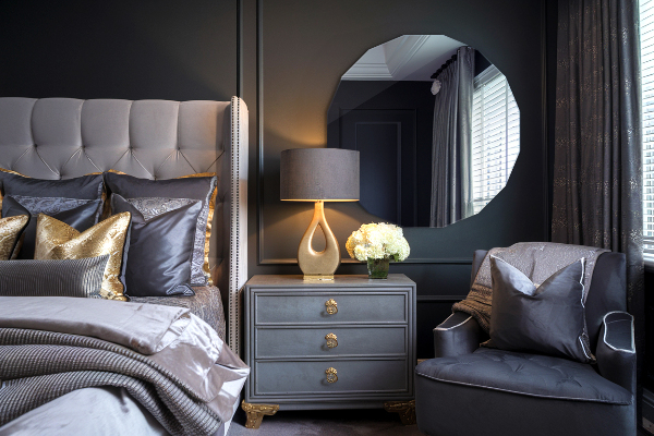 Polygonspiegel einzigartiges Design 60x60 cm