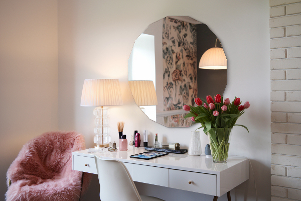 Polygonspiegel einzigartiges Design 60x60 cm