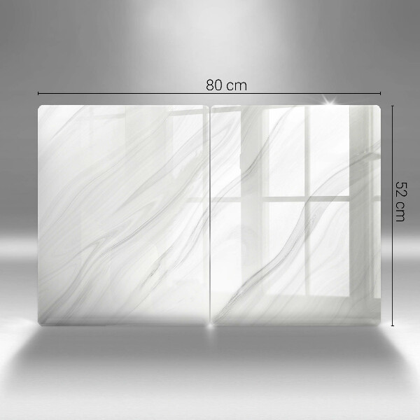 Herdabdeckung Zarter Marmor