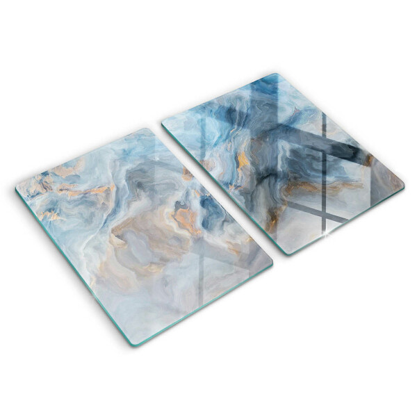 Herdabdeckung Marmorstruktur