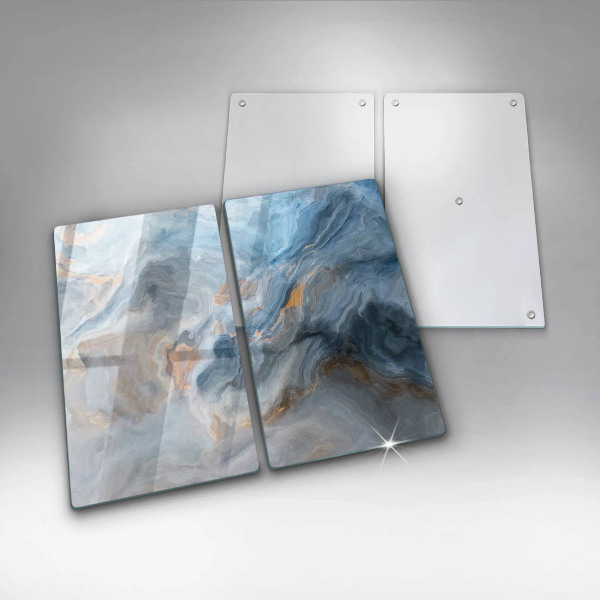 Herdabdeckung Marmorstruktur