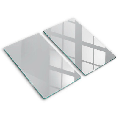 Herdabdeckplatte glas Graue Farbe
