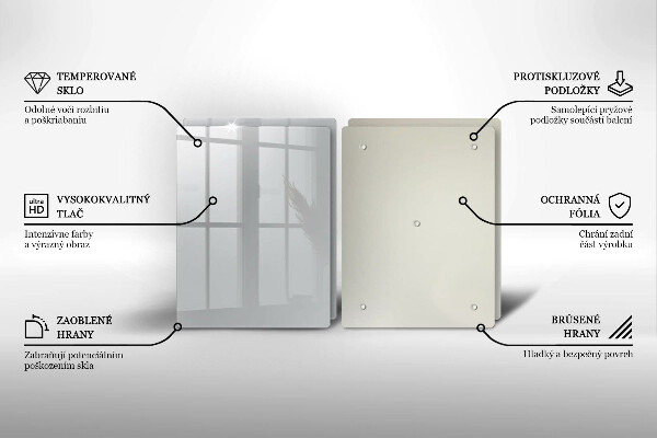 Herdabdeckplatte glas Graue Farbe