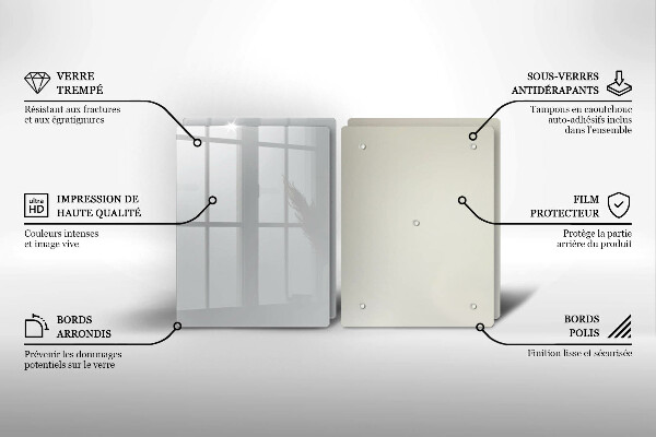 Herdabdeckplatte glas Graue Farbe