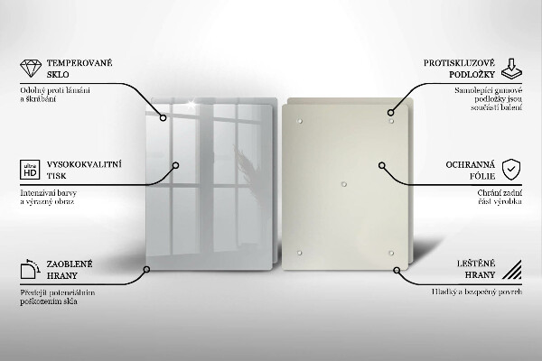 Herdabdeckplatte glas Graue Farbe