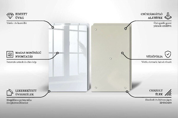 Herdabdeckplatte glas weiße Farbe