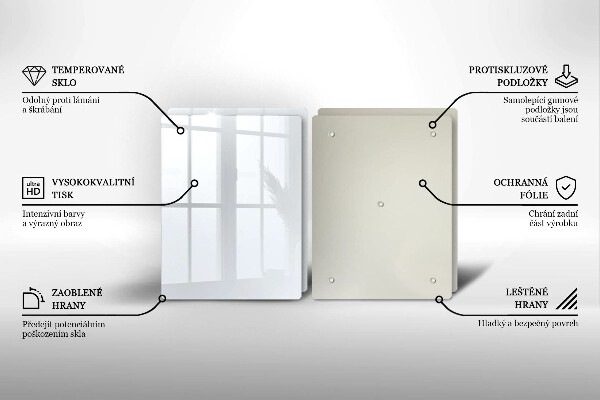 Herdabdeckplatte glas weiße Farbe