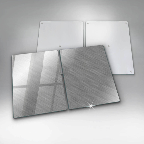 Herdabdeckung Metallbeschaffenheitshintergrund