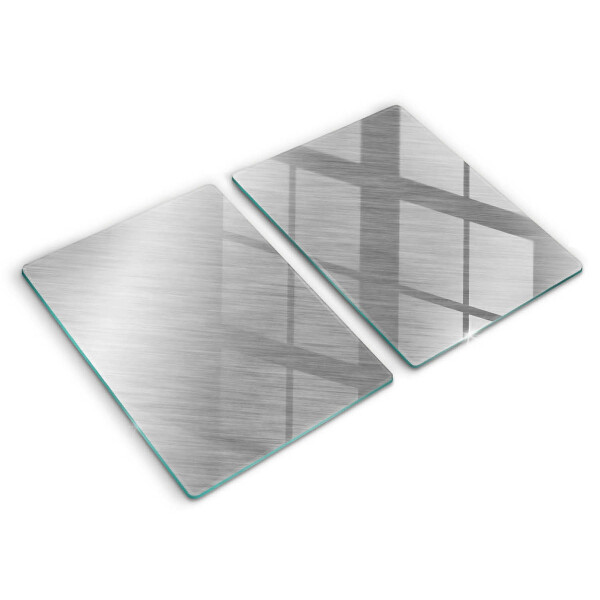 Herdabdeckung Metallbeschaffenheitshintergrund