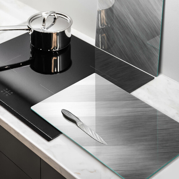 Herdabdeckung Metallbeschaffenheitshintergrund