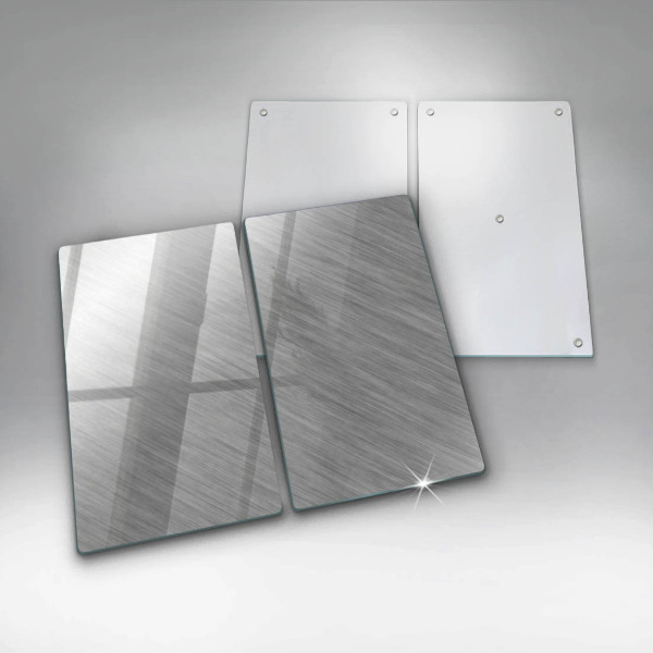 Herdabdeckung Metallbeschaffenheitshintergrund