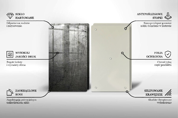 Herdabdeckung Metallstruktur