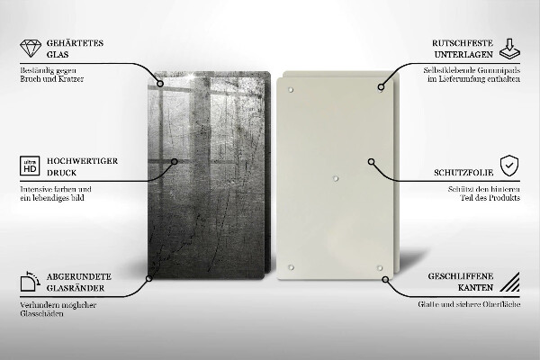 Herdabdeckung Metallstruktur