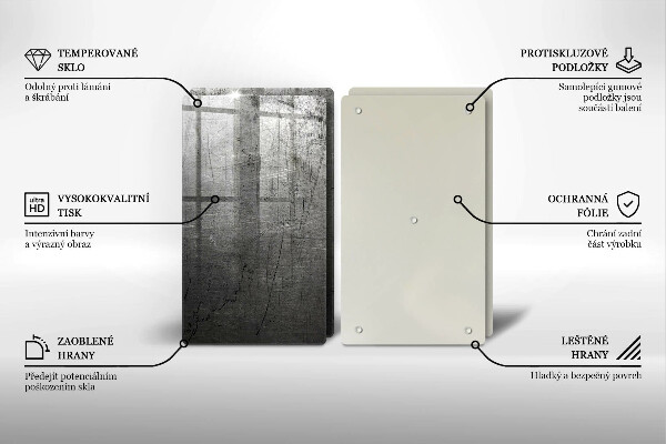Herdabdeckung Metallstruktur