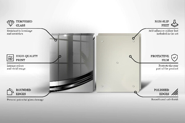 Herdabdeckung Metallabstraktion