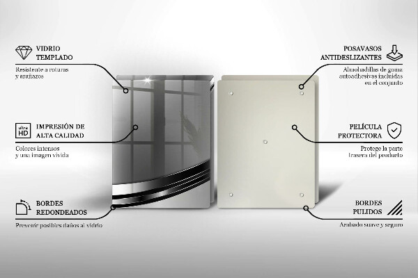Herdabdeckung Metallabstraktion